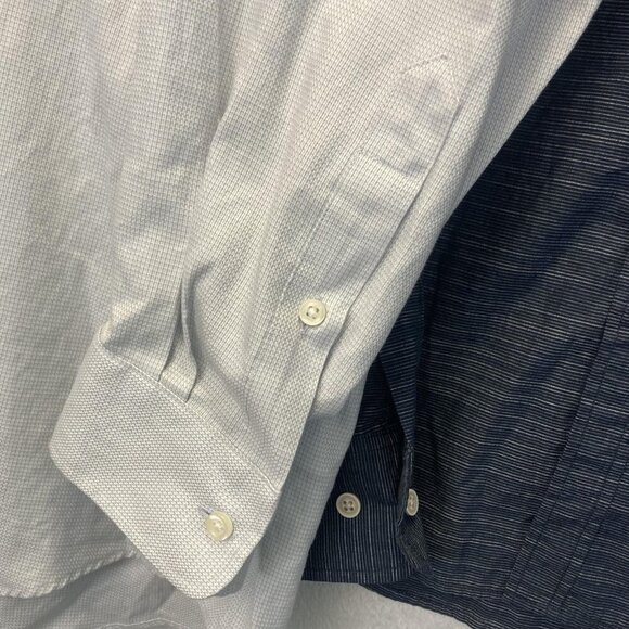 Lot of 2 Beverly Hills Polo Club Kirkland Signature Button Up Shirt Mens Large - Picture 7 of 12